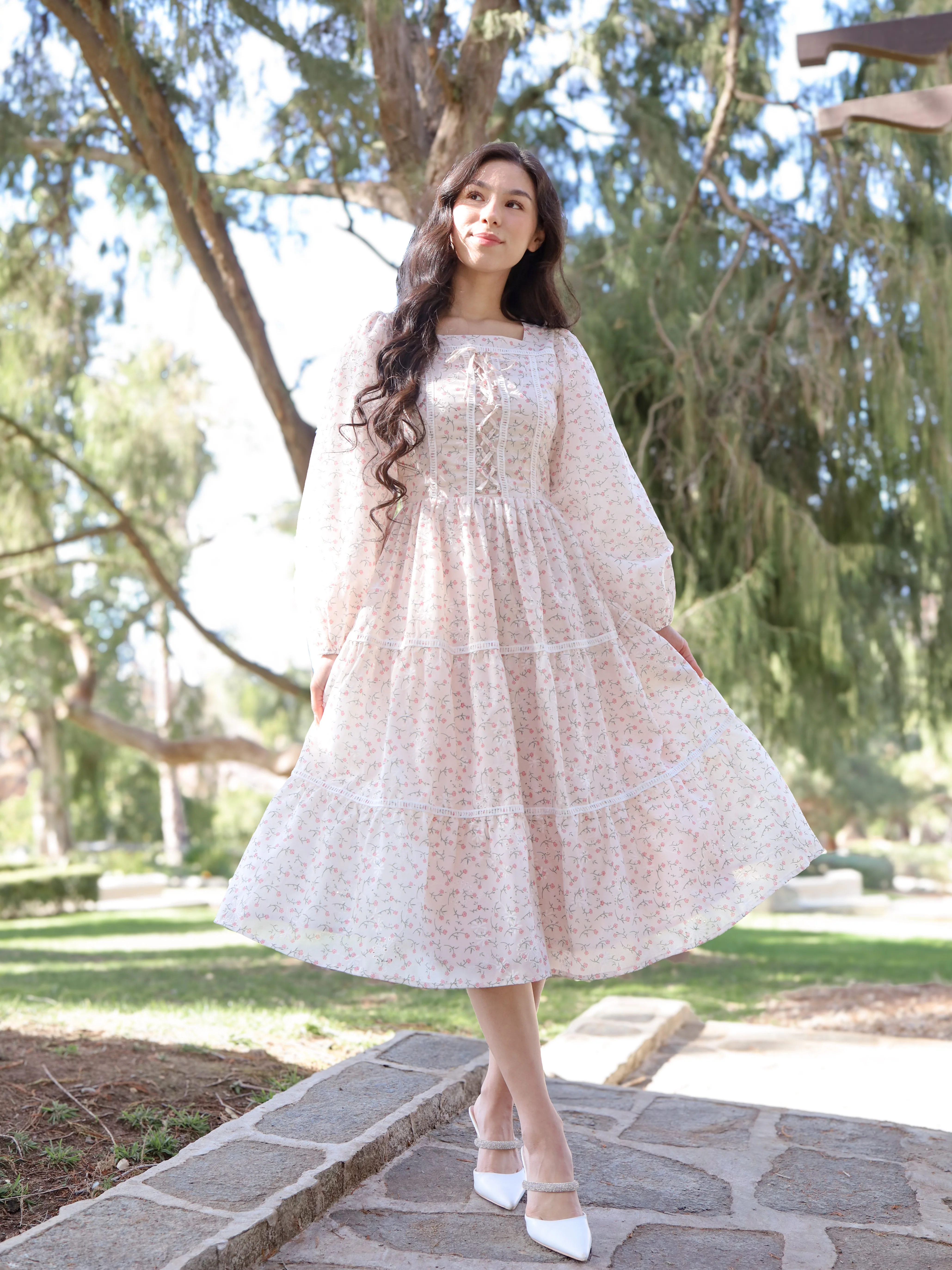 Rosette Whimsy Dress - Image 8